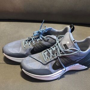 Nike Blue and Black Running Shoes